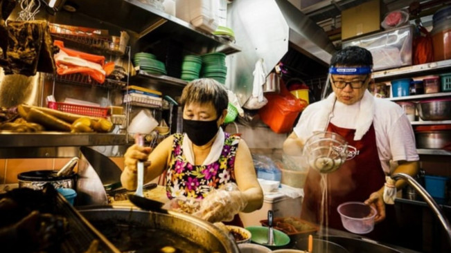 Ilustrasi restoran Singapura tutup. [Instagram]